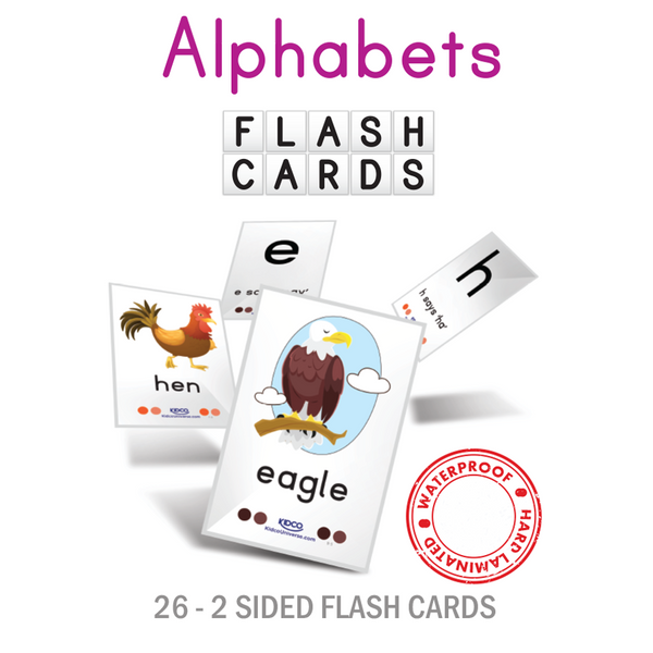 Alphabets Flash Cards